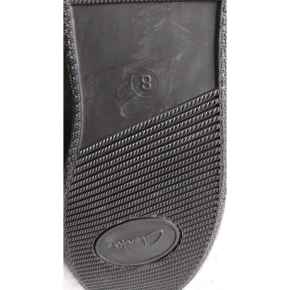 Clarks Melissa Women's Brown Faux Fur Indoor Outdoor Slippers Size 8 - Picture 8 of 13